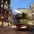 Double Decker Bus Blur